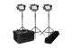 Kit with 3 x IFB576 Lights w/ AB and V-Mount Plates