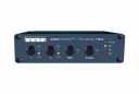 Web-enabled two channel stereo silence monitor with integrated 2x1 switcher