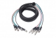 3M - 4 x BNC Cable