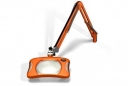 Green-Lite - 7 "Rectangular LED Magnifier (Brilliant Orange)